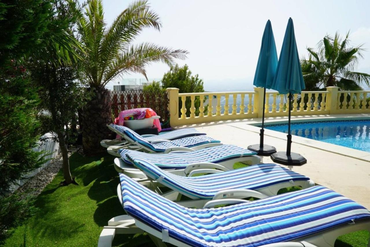 Villa Aleandra Con Maravillosas Vistas Al Mar! Altea Esterno foto