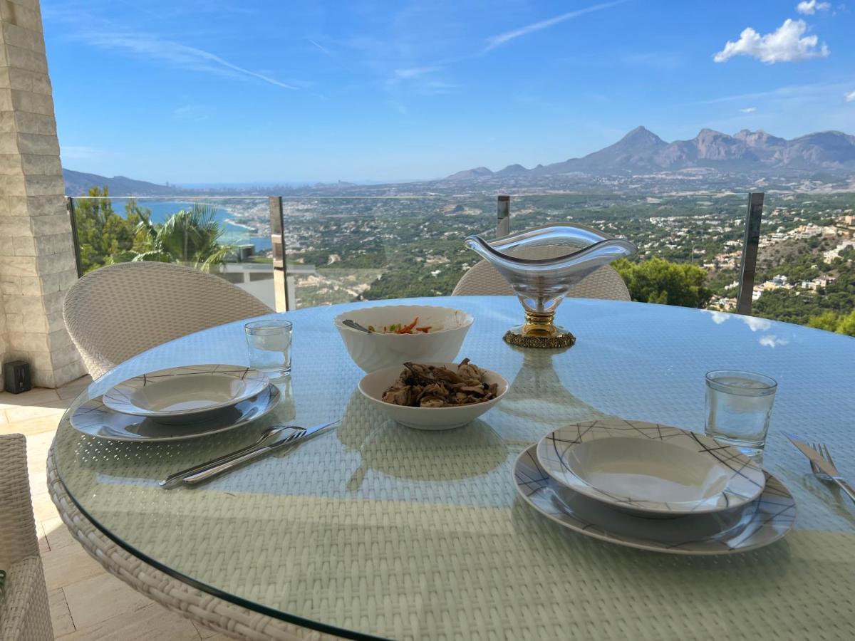 Villa Aleandra Con Maravillosas Vistas Al Mar! Altea Esterno foto
